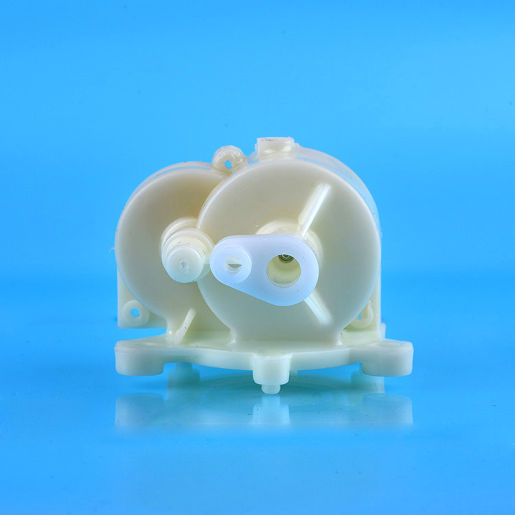 Electric fan accessories, fan motor parts, plastic oscillating tailgate box details Picture