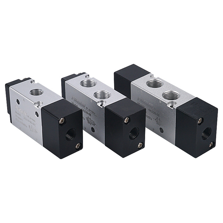 Pneumatic control valve, two-position five-way 4A210-08, three-way 3A110-06, 220, 230C, 410 Item Picture