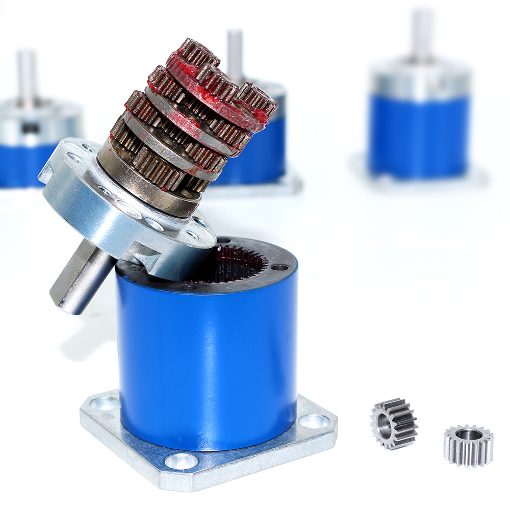 36MM planetary motor reduction gearbox, 42 stepper motor reducer, precision metal planetary gear reduction gearbox Specification drawing