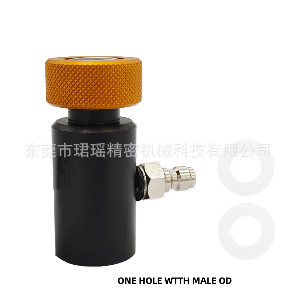 Cross-border supply of Sodastream bubble water machine soda gas cylinder quick inflation connector TR21-4 thread undefined