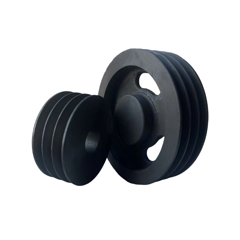 National standard SPA200 pulley machine transmission connection components: cast iron wheel motor conical sleeve synchronous pulley Specification drawing