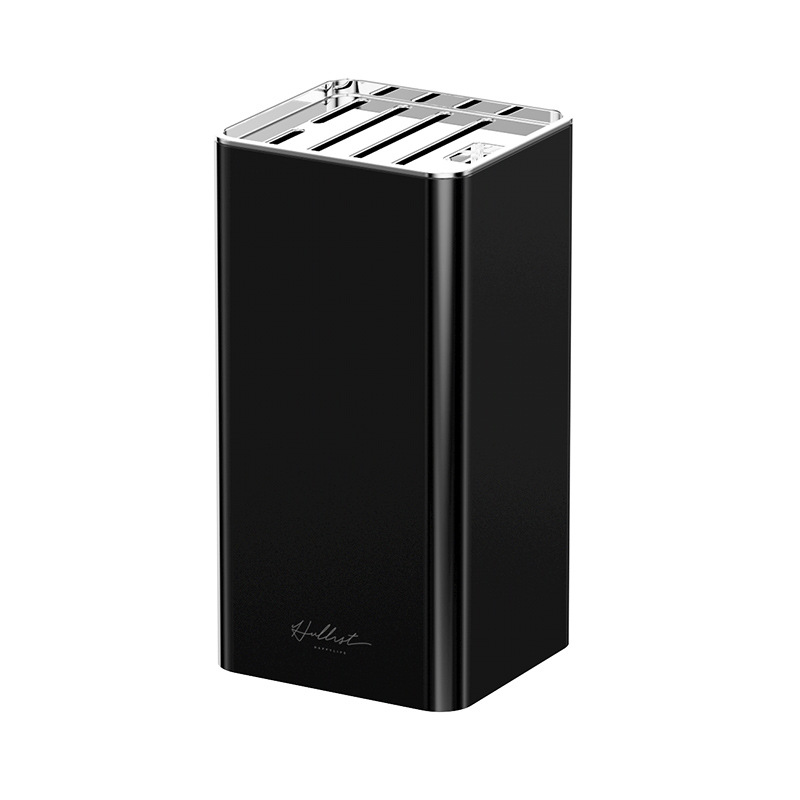 Kitchen knife rack, household plastic knife rack, desktop multi-functional knife and scissors storage box, knife holder storage rack Item Picture