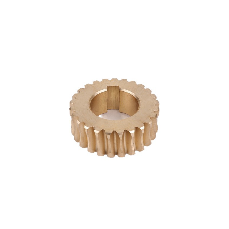 Direct supply of non-standard worm gear and worm mechanical customized gear and worm reducer parts, transmission gears, brass turbine and worm Item Picture