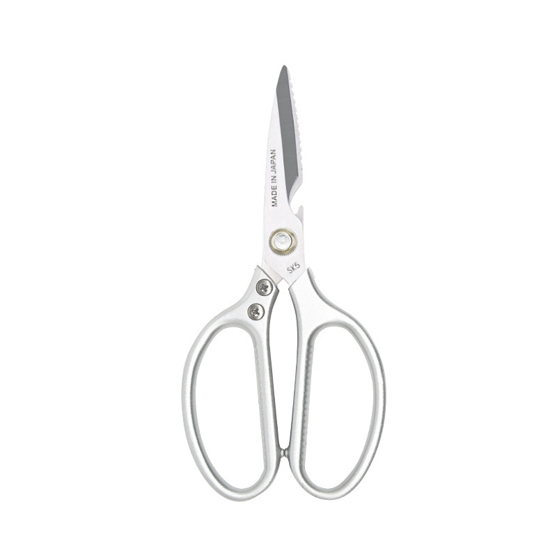 In stock: multi-functional chicken bone scissors, stainless steel kitchen scissors, household barbecue scissors, scissors. Minimum order quantity: one piece Item Picture