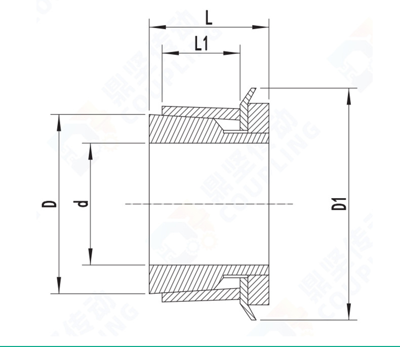 Keyless bushing RCK55 expansion sleeve Z19B tension sleeve KTR125.1 expansion sleeve MLC6000 tension sleeve TLK251 undefined