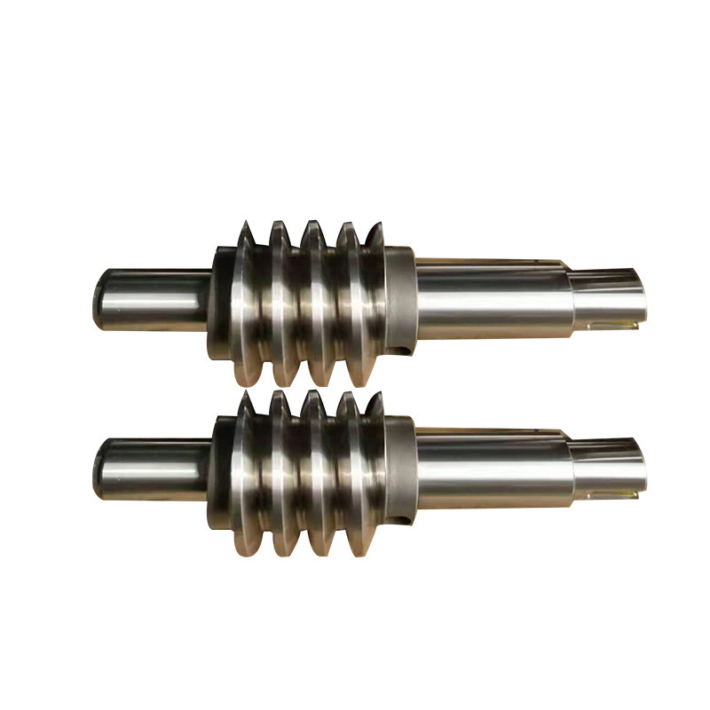 The manufacturer processes turbine worm gear reducer parts with spiral teeth of 1.5 mode, 2 mode and 2.5 mode turbine worms Item Picture