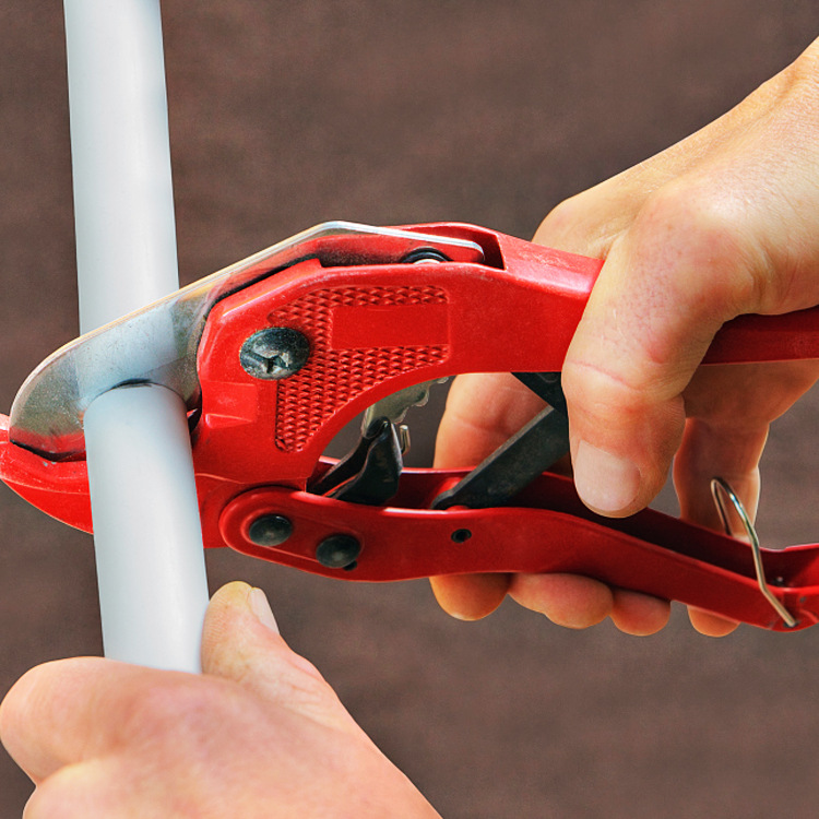 Original manufacturer's aluminum alloy PVC pipe quick cutter, plastic pipe labor-saving, household water pipe scissors quick cutter Specification drawing