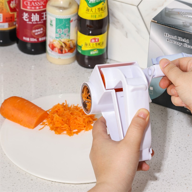Cross-border hand-cranked grater, kitchen cheese grater, multi-functional household cheese and cheese mince, kitchen grater small tool, magic tool details Picture