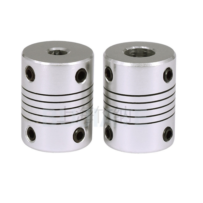 Diameter D19L25 encoder, aluminum alloy elastic coupling, wound coupling, DIY stepper motor, T8 lead screw, T10 Specification drawing