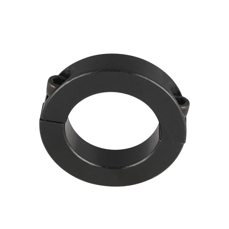 Separation type fixed ring 45# steel clamping lock ring, double single slot standard part metric bushing adjustment ring Application Scenario