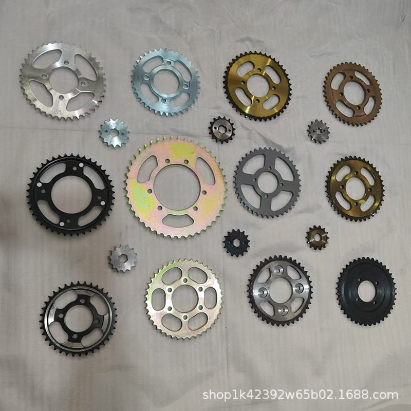 45# steel gear mechanical parts, gear supply and production, multi-model precision sprocket gear manufacturer details Picture