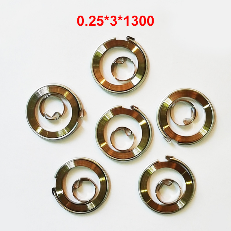 Clock and timer spring, flat spring, coil spring, stirrer spring, stainless steel spring, coil spring undefined