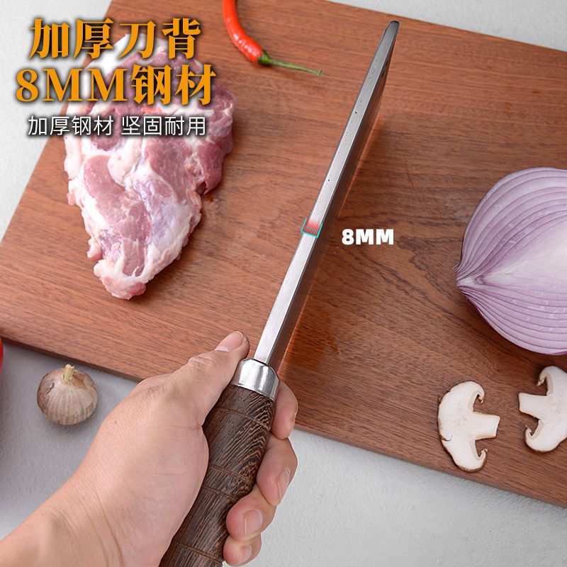 Factory wholesale of forged and chopped knives, household meat and slice knives, direct sales from street stalls, dual-purpose knives for cutting bones and vegetables details Picture