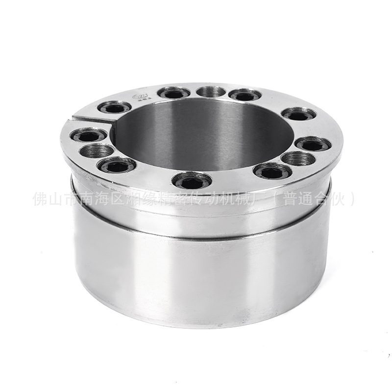 Factory direct sales tensioning sleeve Z2 keyless tensioning connection sleeve straight-through type double taper tensioning sleeve TLK 200 Specification drawing