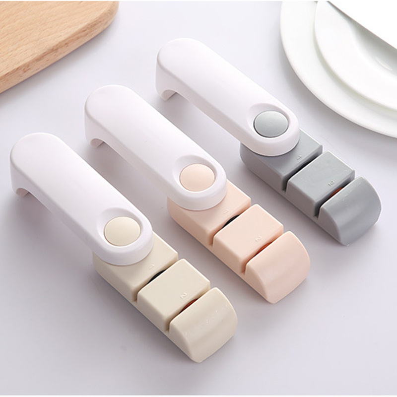 Manual two-stage knife sharpening rod, quick knife sharpening stone, kitchen household quick knife sharpening tool, knife sharpener full figure