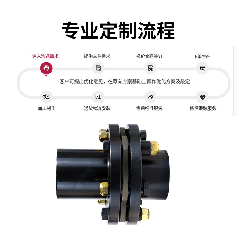 Factory direct sales of custom diaphragm couplings JM, DJM, LK couplings, single and double diaphragm couplings, manufacturer Specification drawing