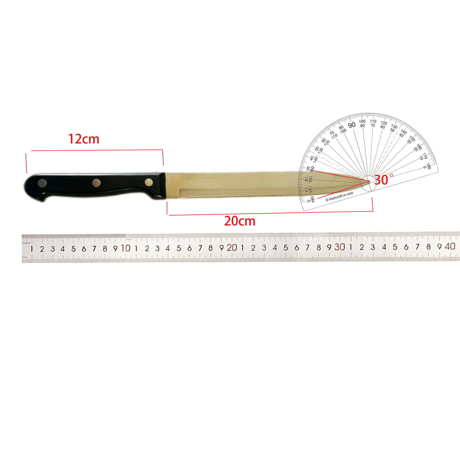 Stainless steel steak knife, steak knife, POM handle, Western-style knife, plastic handle, cast steel head steak knife details Picture