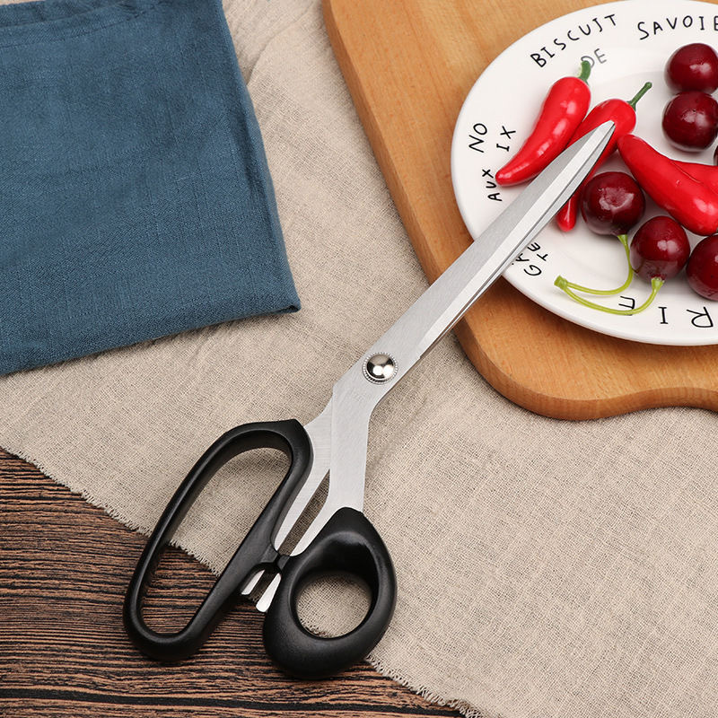 Shanxi specialty noodle tools: Special large scissors for scissors noodles, fish roe scissors, dough curd scissors, manganese steel scissors Specification drawing