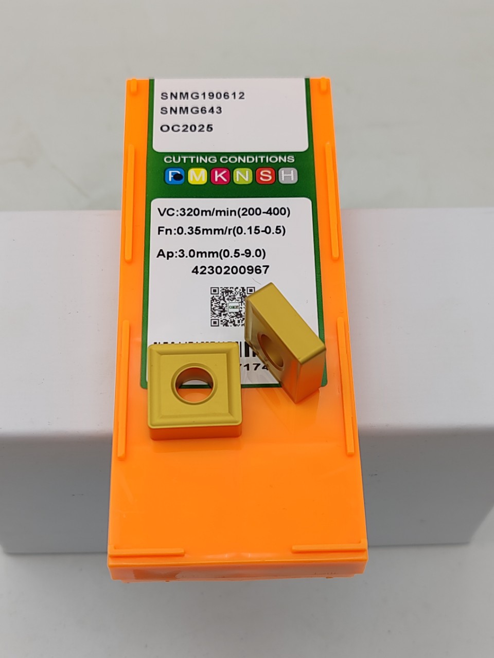 SNMG190612 general-purpose CNC tool grain tungsten steel turning inserts, CNC inserts, gravity cutting tools Item Picture