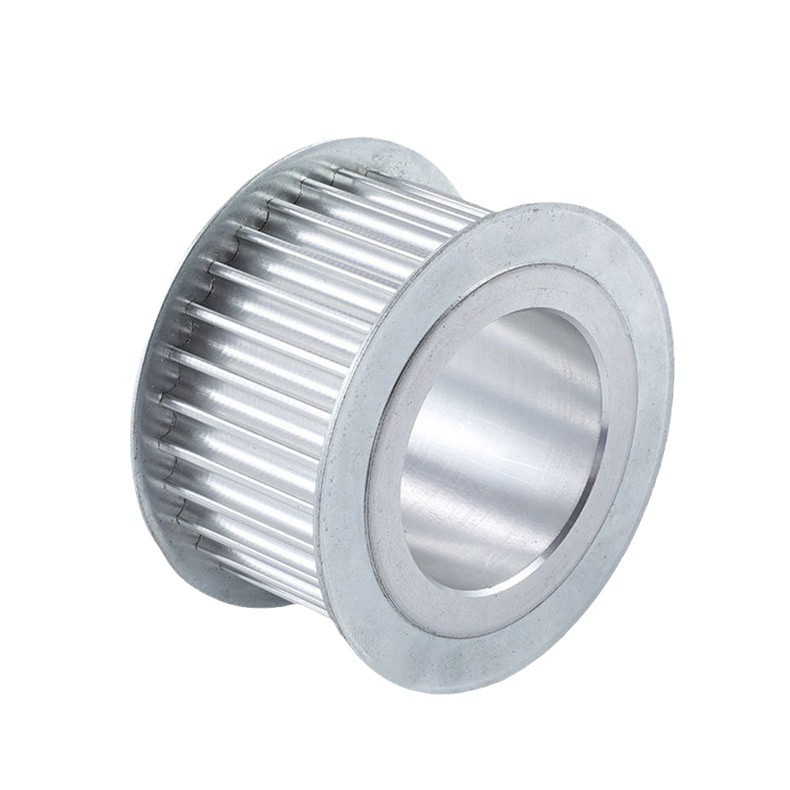 HTD8M synchronous pulley, precision non-standard aluminum alloy oxidation, 45 steel blackened/galvanized and other metal pulleys Item Picture
