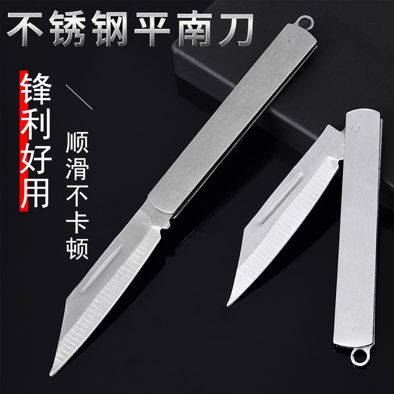 Wholesale of folding knives, outdoor knives, portable express delivery knives, small steel knives and fruit knives from Pingnan, Guangxi details Picture