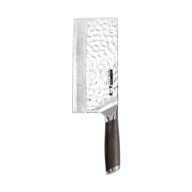 Zhang Xiaquan Star River Hammer Pattern Slicing Knife, Chef's Special kitchen slicing knife, commercial special sharp stainless steel knife, kitchen knife Item Picture