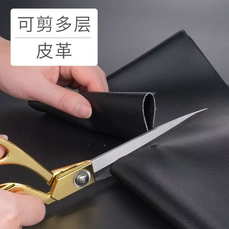 Stainless steel tailor scissors, office clothing, paper scissors, household fabric cutting, sewing, leather goods, and home-specific scissors details Picture