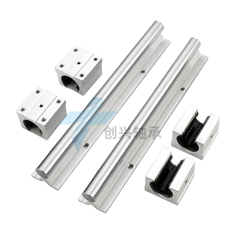 SBR aluminum support smooth shaft linear guide SBR12 16 20 25 30 35 40 50 manufacturer's in-stock slide rail Application Scenario