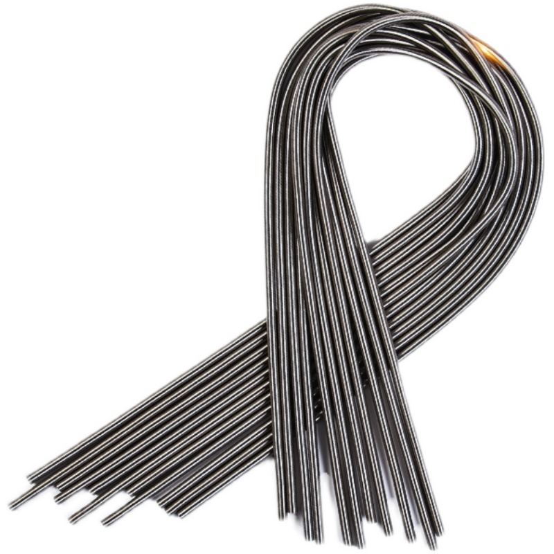304 stainless steel long tension spring sliding door, strong spring guard tube, fine and soft water pressure pipe guard sleeve, 1-meter tree sign tarpaulin Item Picture