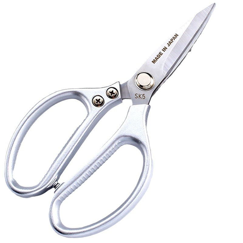 SK5 stainless steel first and fourth generation scissors, powerful multi-functional fish and chicken bone cutters, kitchen cutters, chicken bone cutters, cross-border Item Picture