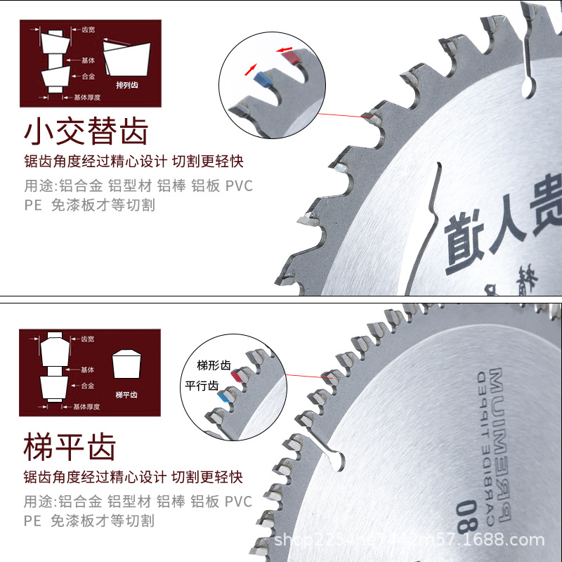 Factory wholesale professional grade woodworking saw blades, 4-inch, 7-inch, 10-inch, 12-inch and 14-inch saw blades specially designed for Angle grinding and cutting machines Application Scenario