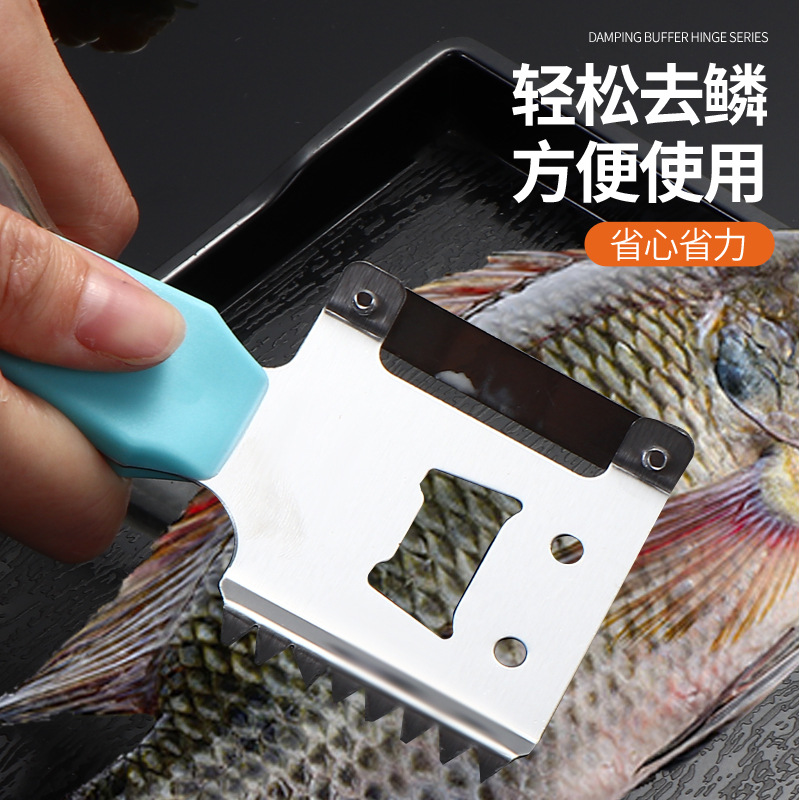 Fish scale knife bottle opener, household multi-functional peeler, a magic tool for peeling fruits, winter melon and lettuce shred Application Scenario