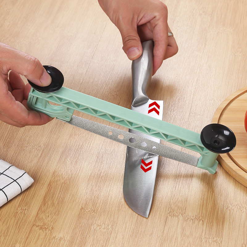 Diamond suspension knife sharpener, restaurant chef's knife and scissors sharpening tool, abrasive sheet, kitchen double-sided whetstone details Picture
