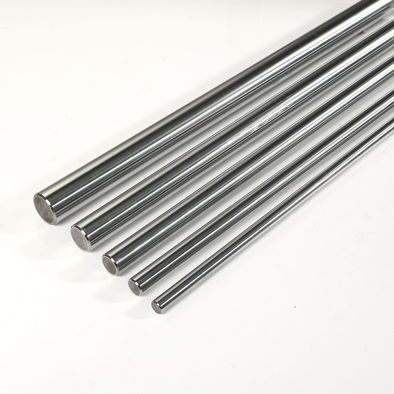 Factory wholesale linear smooth shaft piston rods, wear-resistant hard shaft cylindrical chrome-plated rods, precision processing, arbitrary cutting according to provided drawings details Picture