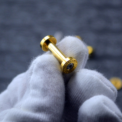 Brass base fire, screw, knife handle, patch rivets, screws, stainless steel pair lock, straight knife, fastener, DIY tool undefined