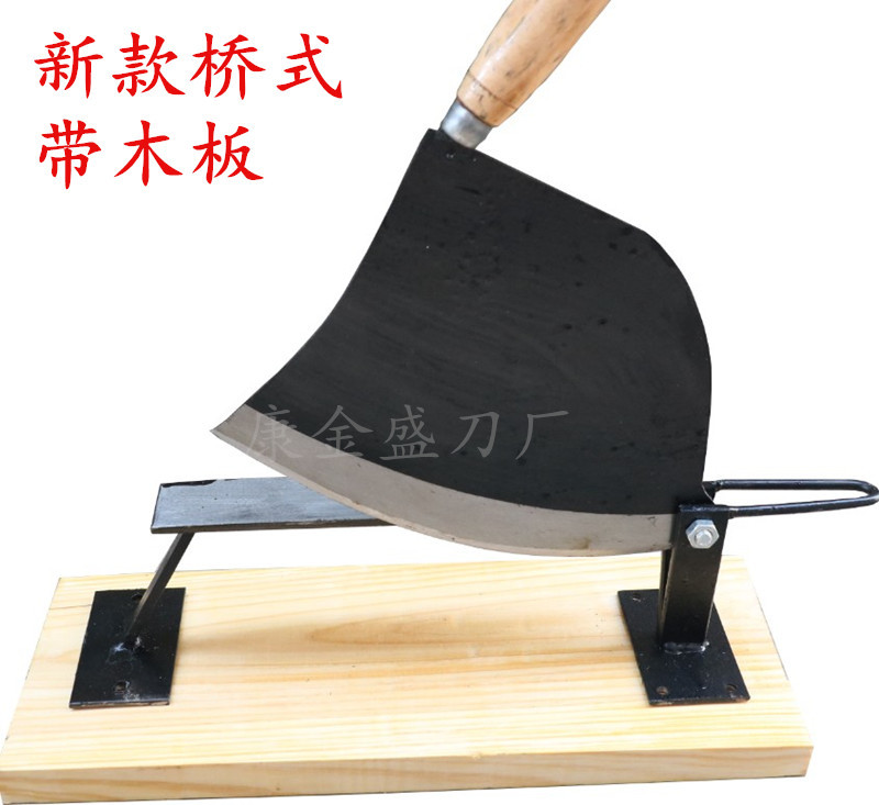 Free shipping, all-steel medicine knife, hand-cut medicine knife, guillotine knife, Chinese medicine knife, food guillotine knife, medicinal material slicing knife, gray Application Scenario