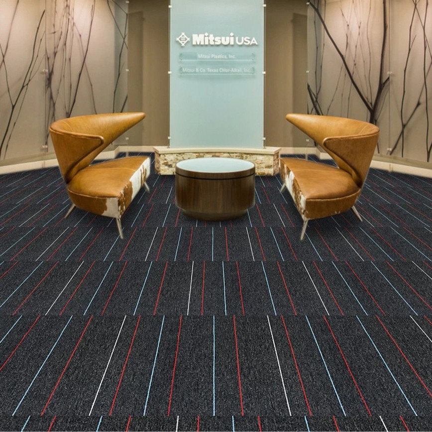 Office building carpet block splicing Application Scenario