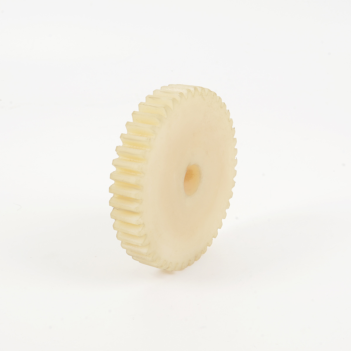 Protruding MC nylon gear lifting machinery textile equipment parts wear-resistant self-lubricating nylon plastic spur gears Specification drawing