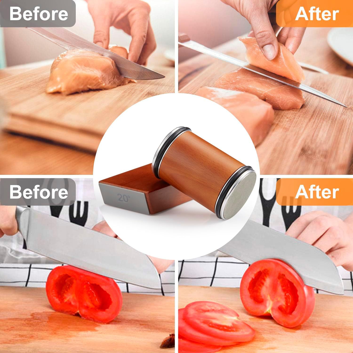 Rolling Knife Sharpener set of rolling knife sharpener, new type of knife sharpener Application Scenario