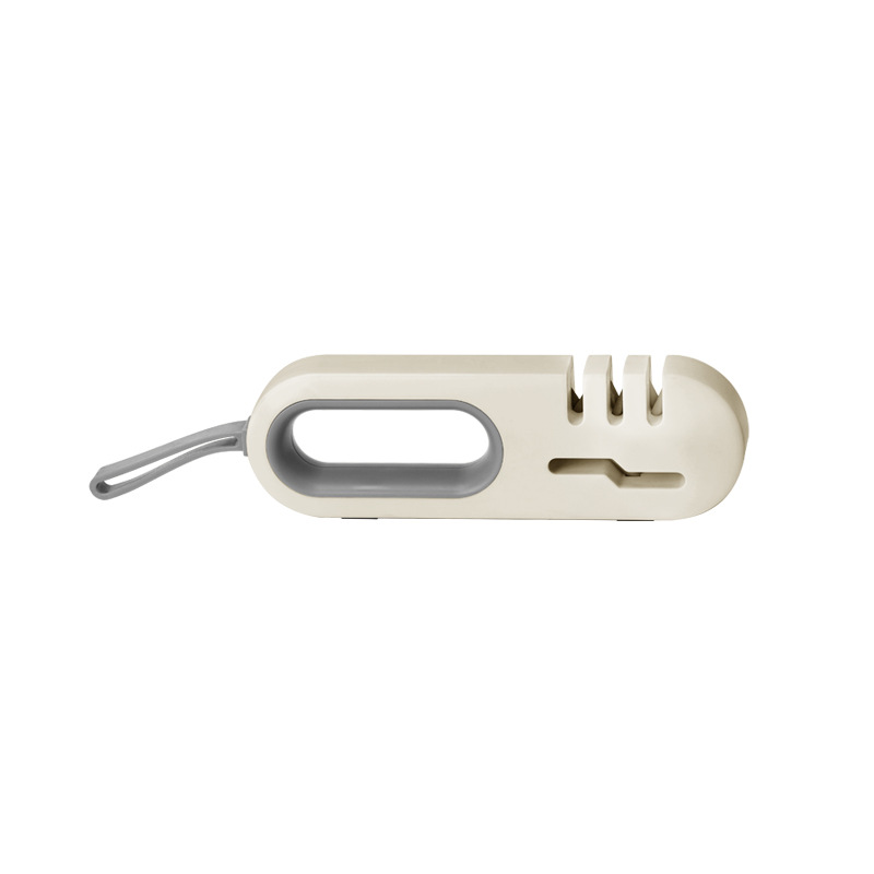 【 Liangshe Original 】 Wholesale of multi-functional knife sharpeners, four-in-one knives and scissors, and anti-slip kitchen whetstones Item Picture