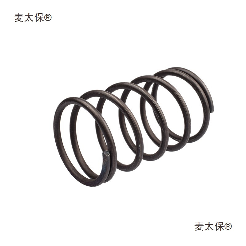 Pressure spring, 2.5mm wire diameter compression spring, spring steel compression spring, fatigue-resistant compression spring wrapped by Maitabao Item Picture