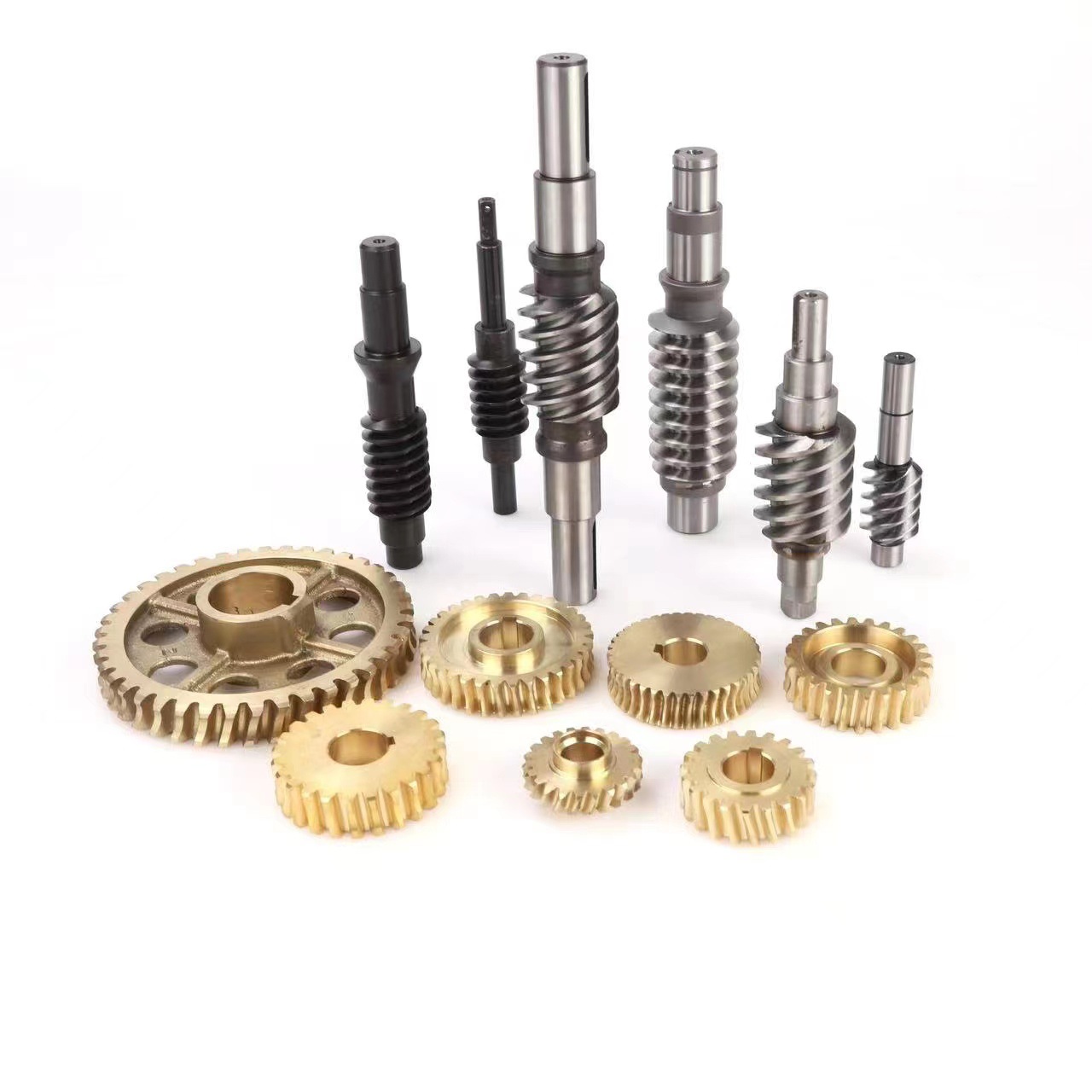 Worm gear transmission components, worm gears, worm gears, worm gears, high-precision worm gear and worm processing, various non-standard worm gear manufacturers full figure