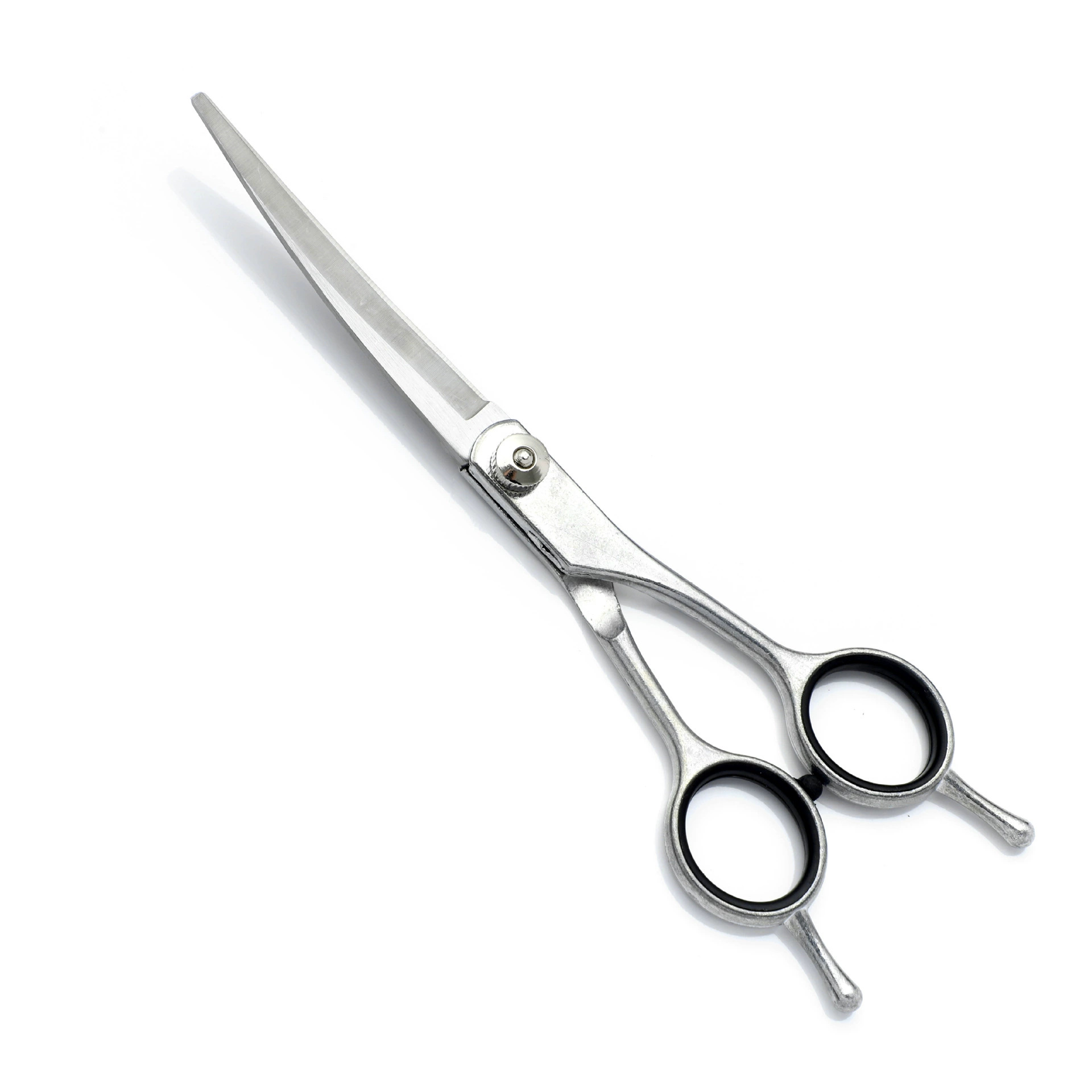 Cross-border 7-inch split pet scissors set, beauty tools, flat scissors, teeth scissors, bidirectional upturn scissors, one-piece consignment Specification drawing