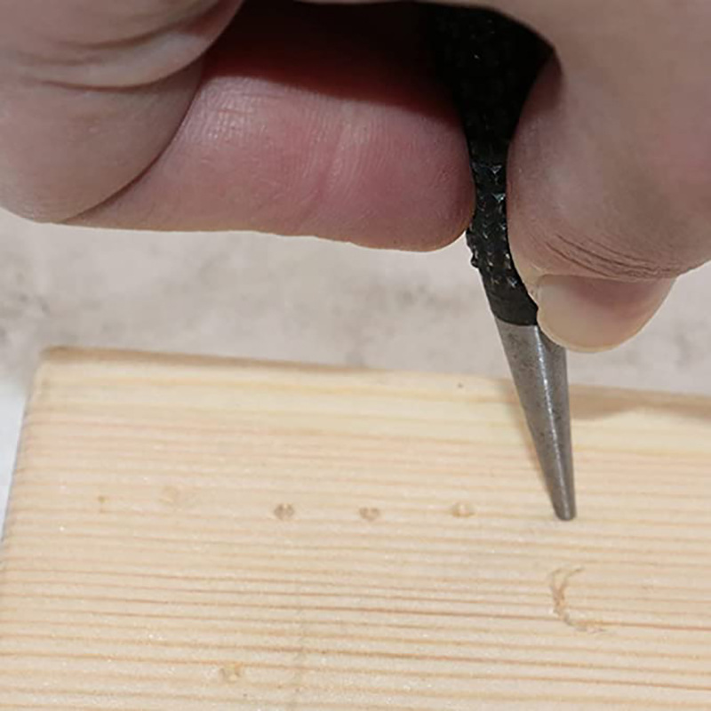 The 3-piece set of 1.5/2/3mm center punch anti-slip center punch kit with black cylindrical nail punch is selling well across the border Specification drawing