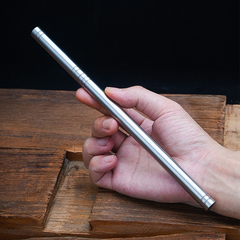 Mini stainless steel tea needle, household steak, hand-held meat knife, camping portable fruit knife, peeler knife details Picture