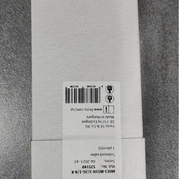 Festo high-frequency solenoid valve 525149 MHE3-MS1H-3/2G-1/8-K mechanical valve pneumatic components full figure