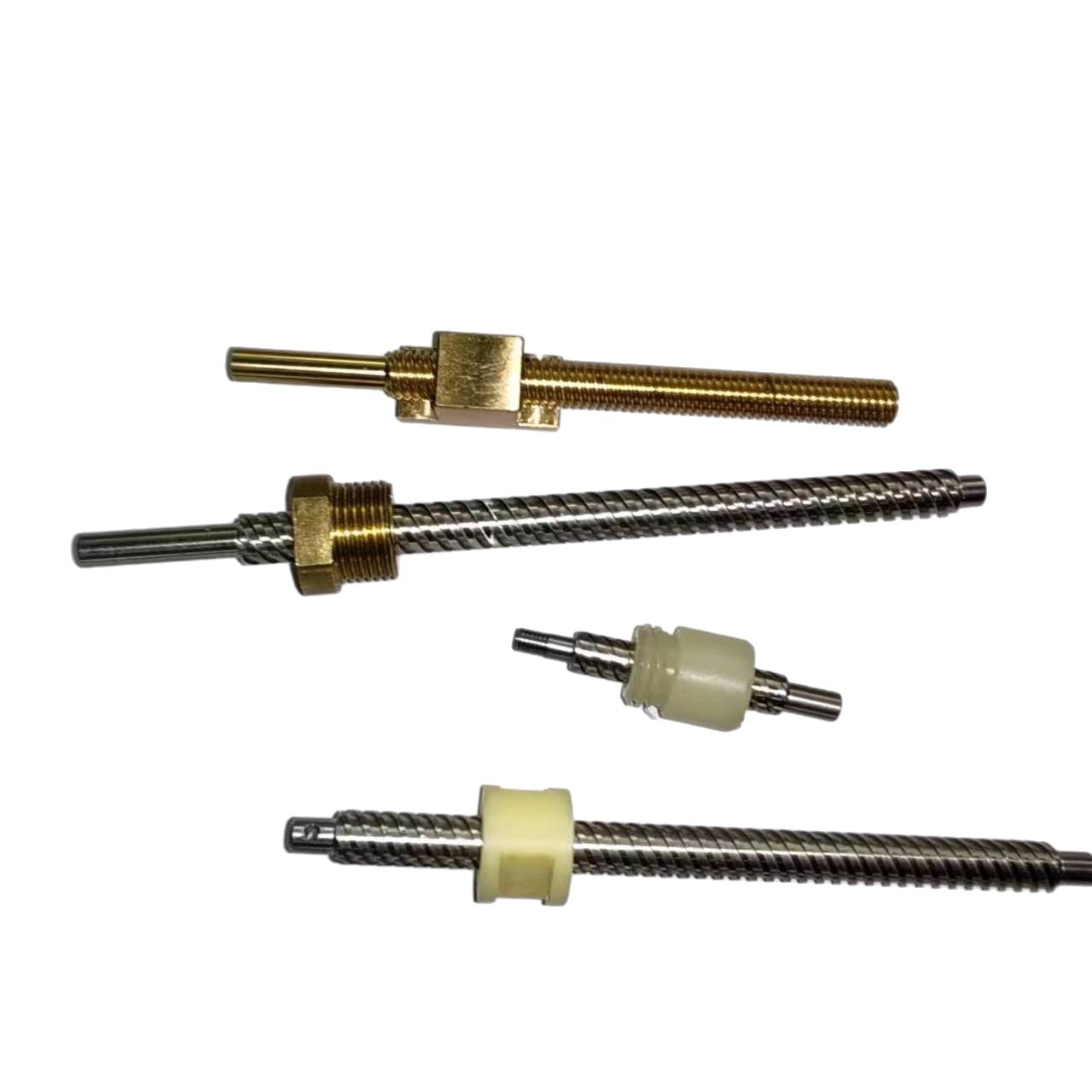 Wear-resistant and smooth 3D printer accessories for through-spindle machining, Shenzhen Shiyan Ruixin Hardware threaded ball screws Specification drawing