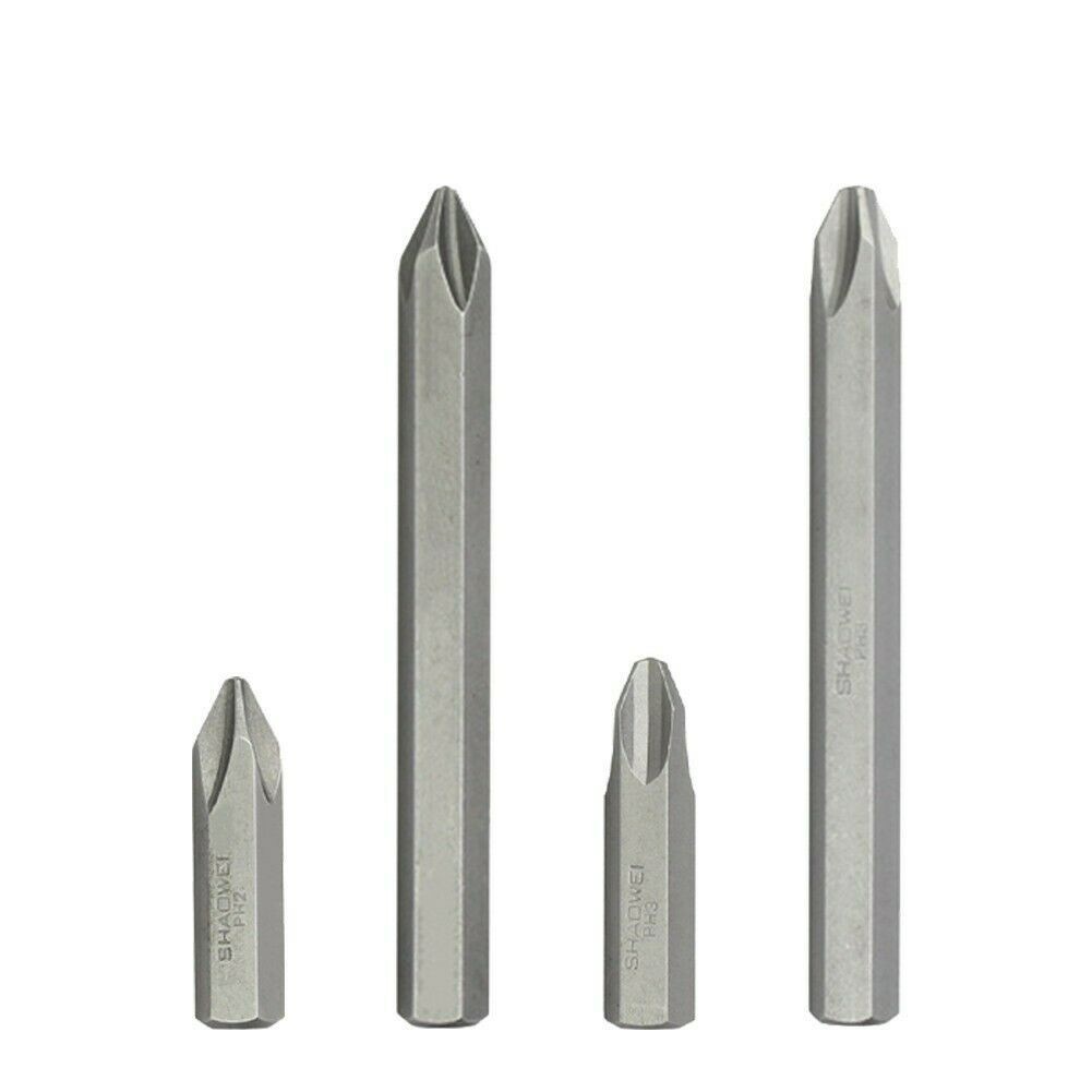 Four pieces of Japanese industrial standard accessories for impact screwdriver heads, JIS PH2 PH3 undefined