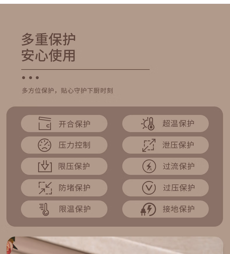 批发包邮！大宇DAEWOO智能电压力锅4L多功能煮饭煲汤DYYL-4L13详情18