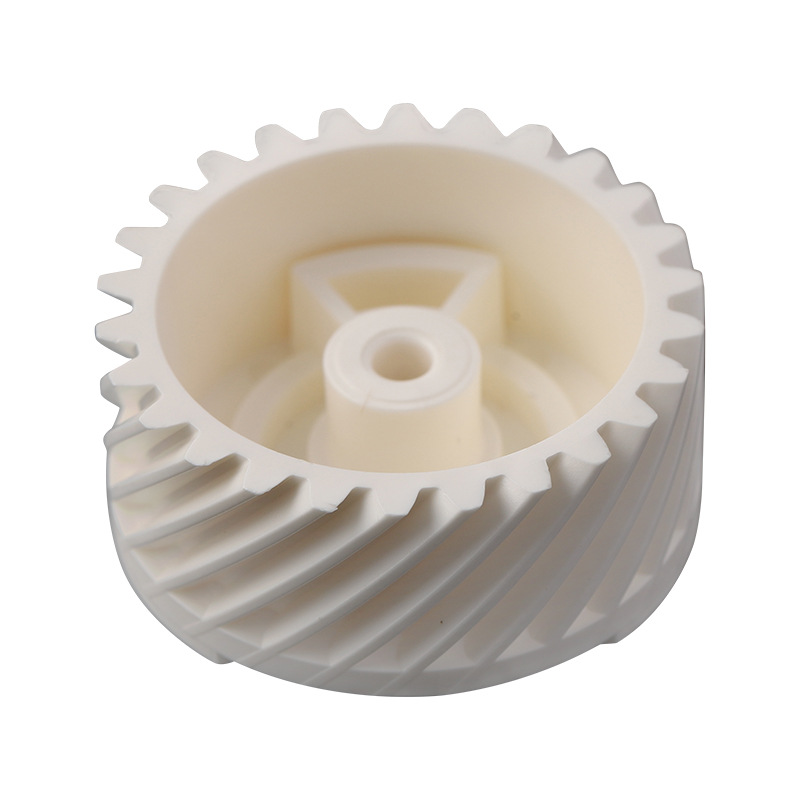 The manufacturer designs and processes non-standard plastic gearboxes, helical gears, injection-molded helical gears and precision pinion gears Item Picture